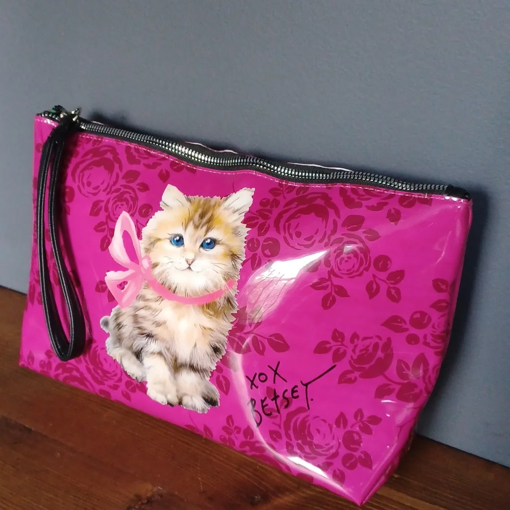 Betsey Johnson cosmetic bag